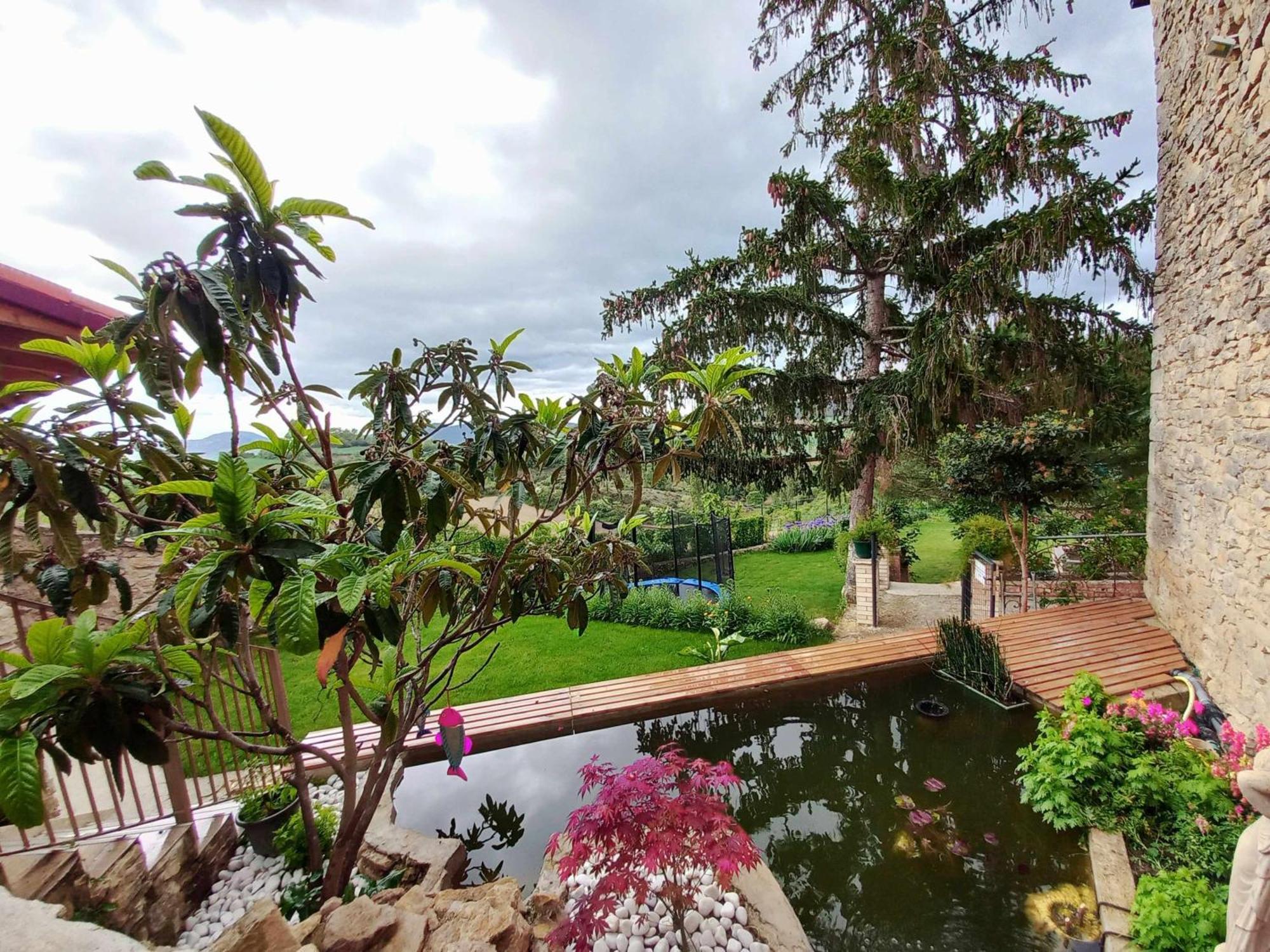 Casa Albaitar Con Piscina Y Sala De Juegos Azcona Extérieur photo